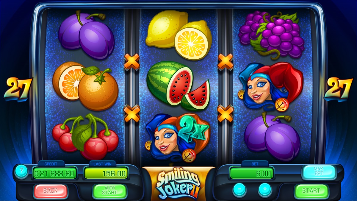 Apollo Games社のスロットマシン「Smiling Joker II」