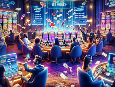 カジノのお金でプレイし、一定の制限内で賞金を換金できます