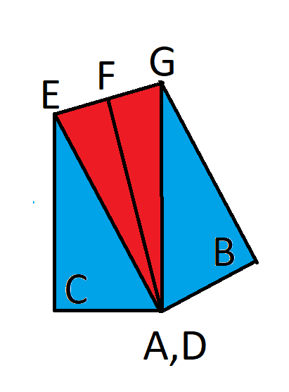 1x4の長方形、五角形 - 解答