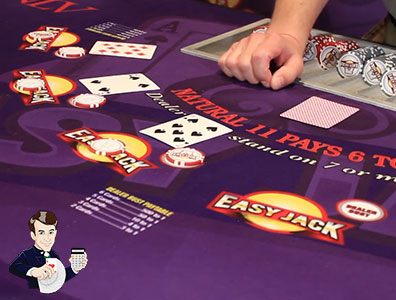 簡単なジャックゲーム