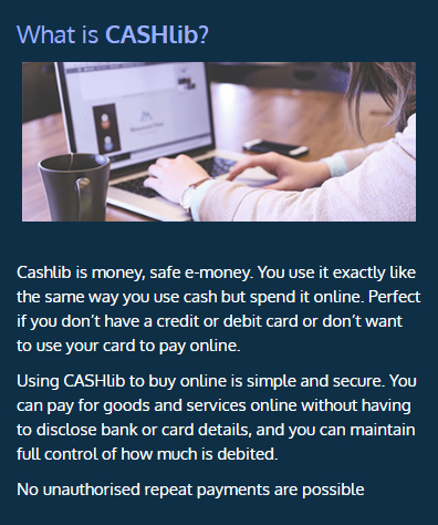 CASHlibについて